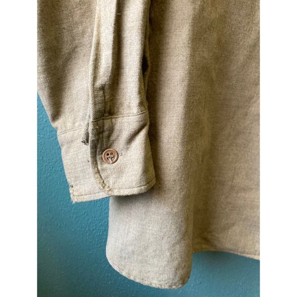Small | Medium vintage wool military field shirt - Picture 4 of 8